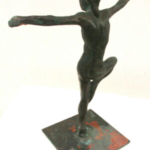 A Dancer, created by Master Sculptor Robert C Hitchcock. Bronze Sculpture by Artist and Master Sculptor Robert C Hitchcock