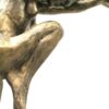 A bronze sculpture of a woman in a pose, created by master sculptor Robert C Hitchcock, called Female 1. Bronze Sculpture by Artist and Master Sculptor Robert C Hitchcock
