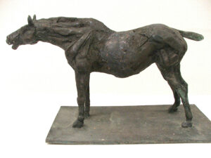 A beautiful bronze Horse, crafted by the renowned artist and master sculptor Robert C Hitchcock. Bronze Sculpture by Artist and Master Sculptor Robert C Hitchcock