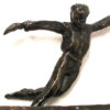 A bronze sculpture of a Male Dancer created by Master Sculptor Robert C Hitchcock. Bronze Sculpture by Artist and Master Sculptor Robert C Hitchcock