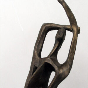 A Bronze Sculpture named Abstract Person created by Master Sculptor Robert C Hitchcock. Bronze Sculpture by Artist and Master Sculptor Robert C Hitchcock