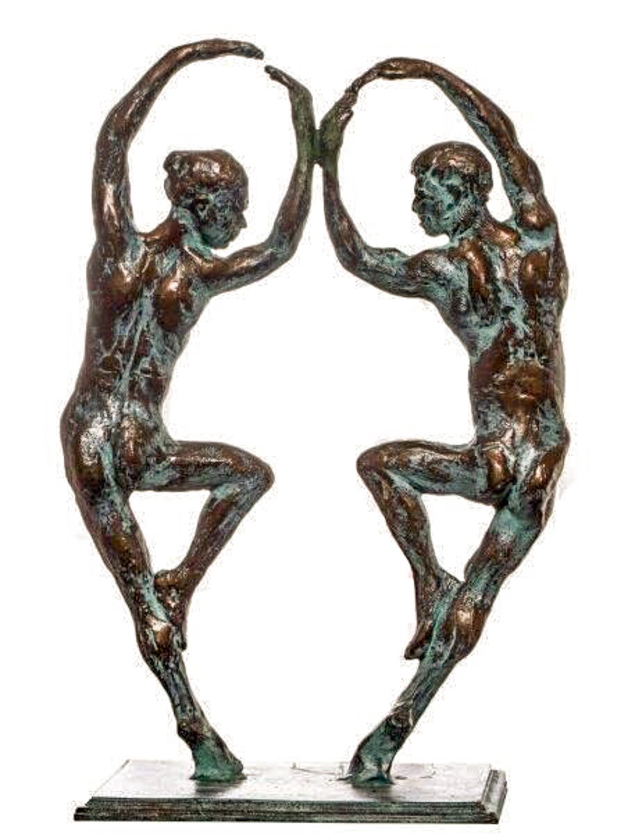 Figurative bronze dancers - Sculptor - Robert C Hitchcock